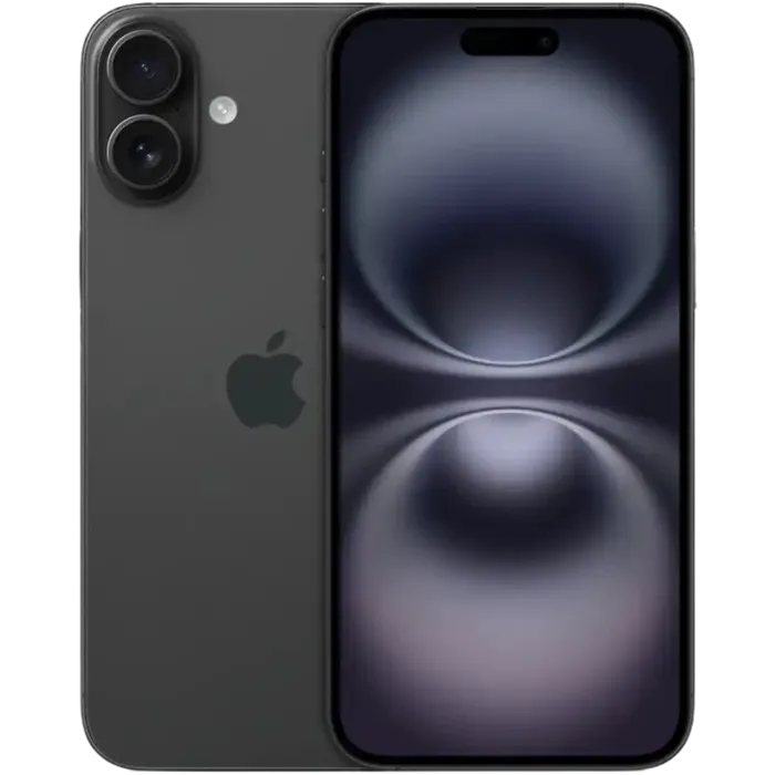 Refurbished iPhone 16 Plus 128GB Schwarz