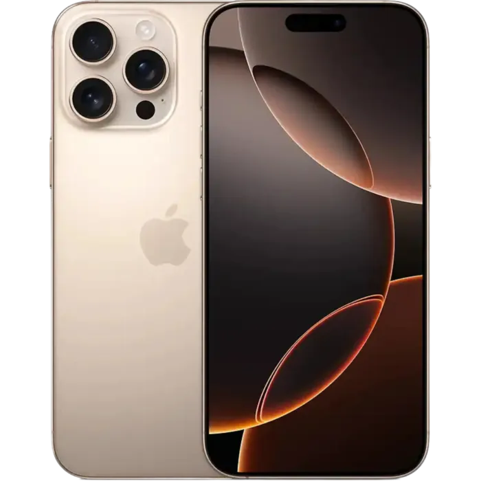 Refurbished iPhone 16 Pro Max 256GB Titanium Desert