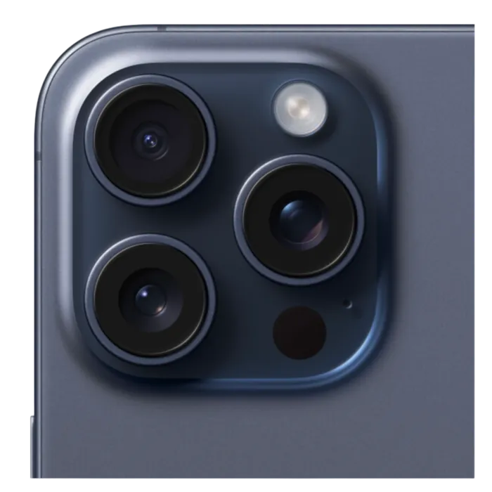 Refurbished iPhone 15 Pro 1TB Blau Titanium