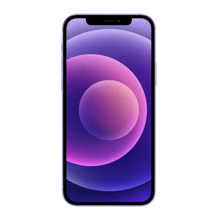 Refurbished iPhone 12 mini 64GB Paars - No Face ID
