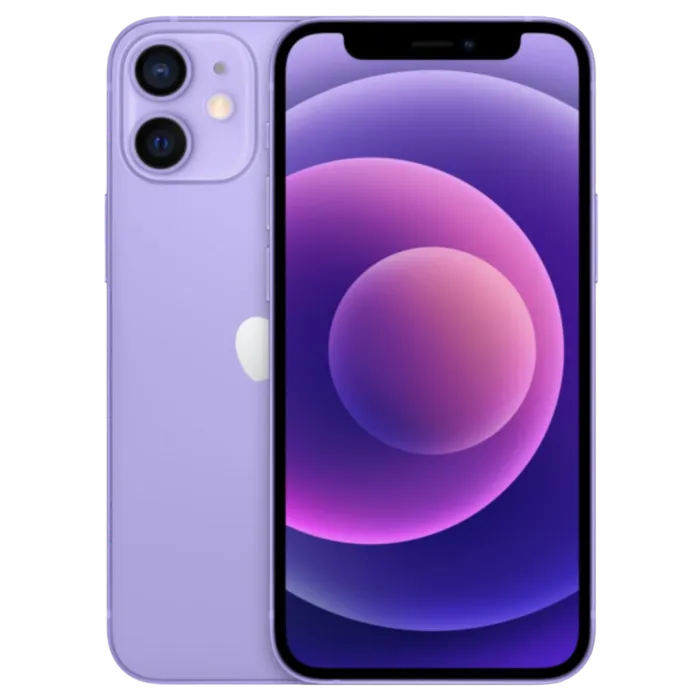 Refurbished iPhone 12 mini 128GB Paars - No Face ID