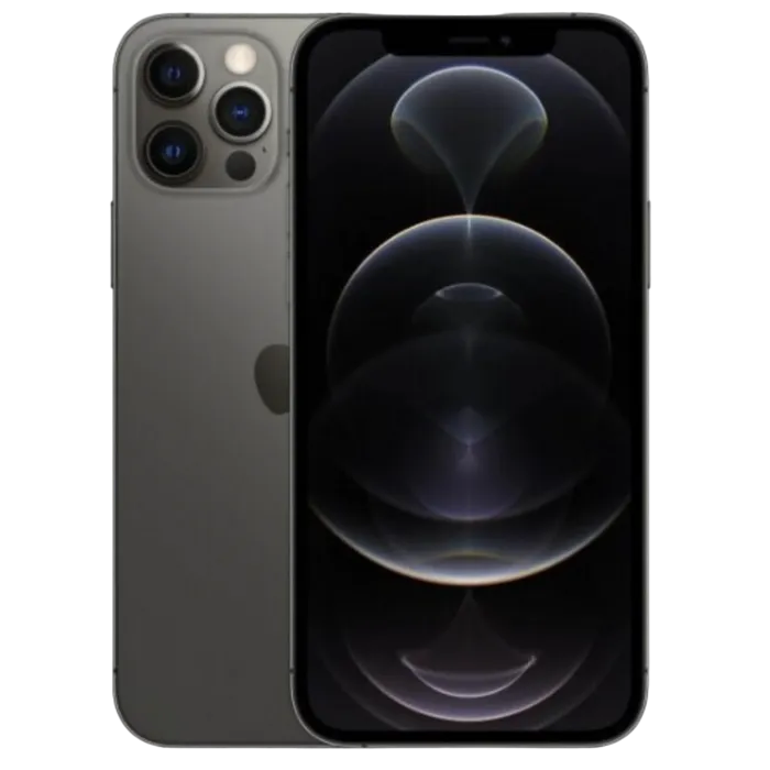 Refurbished iPhone 12 Pro 256GB Zwart - No Face ID