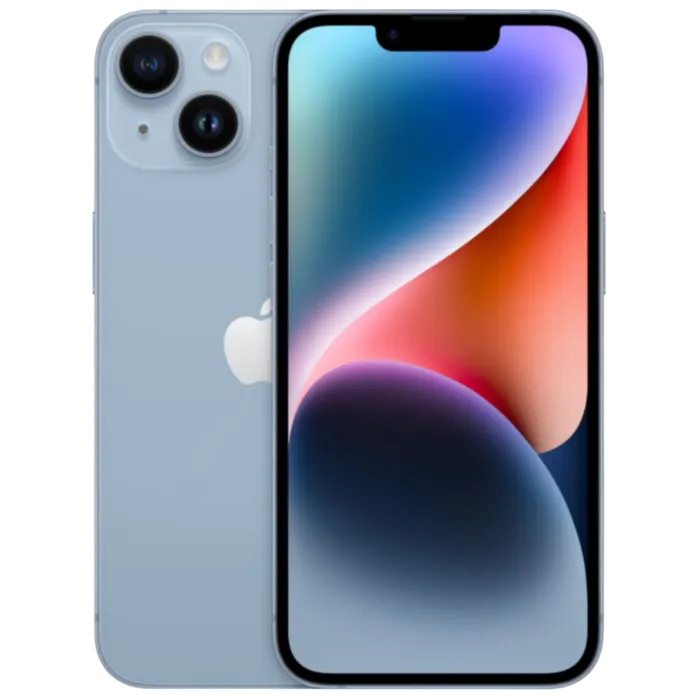 Refurbished iPhone 14 128GB Blauw - No Face ID