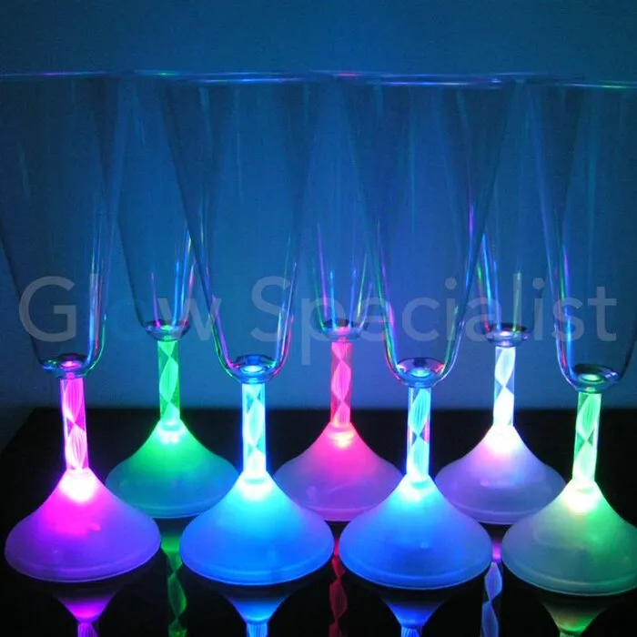 LED CHAMPAGNE GLASS