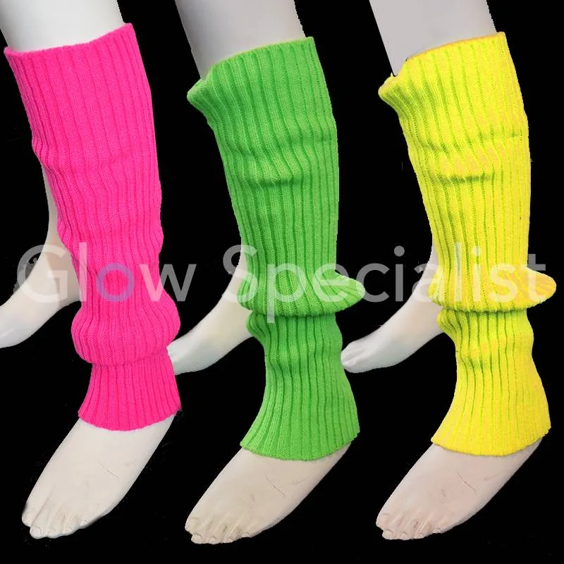 UV NEON LEGWARMERS - Glow Specialist 