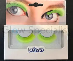 UV/BLACKLIGHT NEON EYELASHES - YELLOW