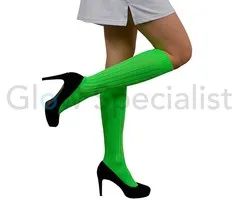 UV / NEON BLACKLIGHT SOCCER SOCKS / KNEE HIGHS