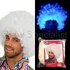 Glow Specialist NEON WHITE AFRO WIG