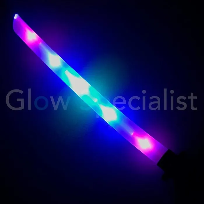 SAMURAI LED ZWAARD MET LICHT- EN GELUIDEFFECTEN