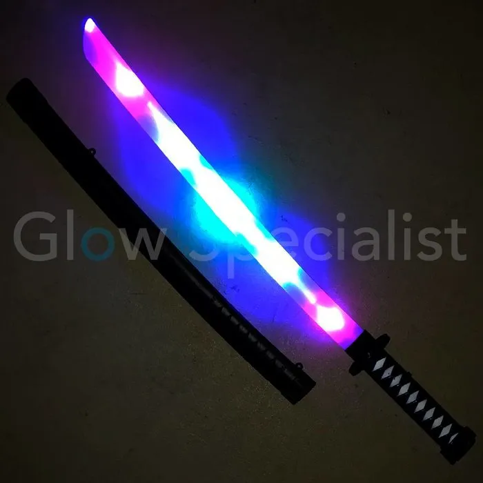 SAMURAI LED ZWAARD MET LICHT- EN GELUIDEFFECTEN