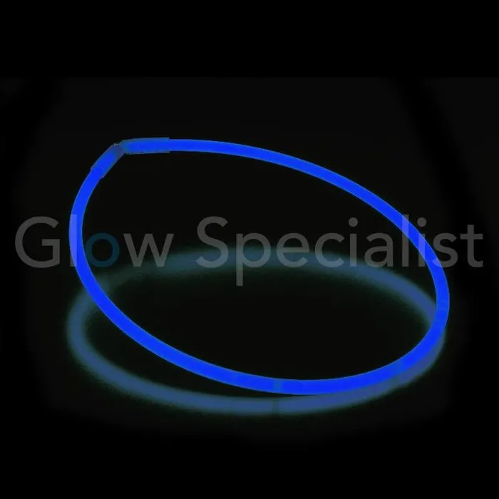 Glow Specialist Glow Necklace – Tube of 50 – Mix or single colour – Long glowstick with connectors – Party, festival & safety
