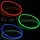 Glow Halsketting – 50 stuks – Mix of 1 kleur – Lange glowstick met connectors – Feest, festival & veiligheid
