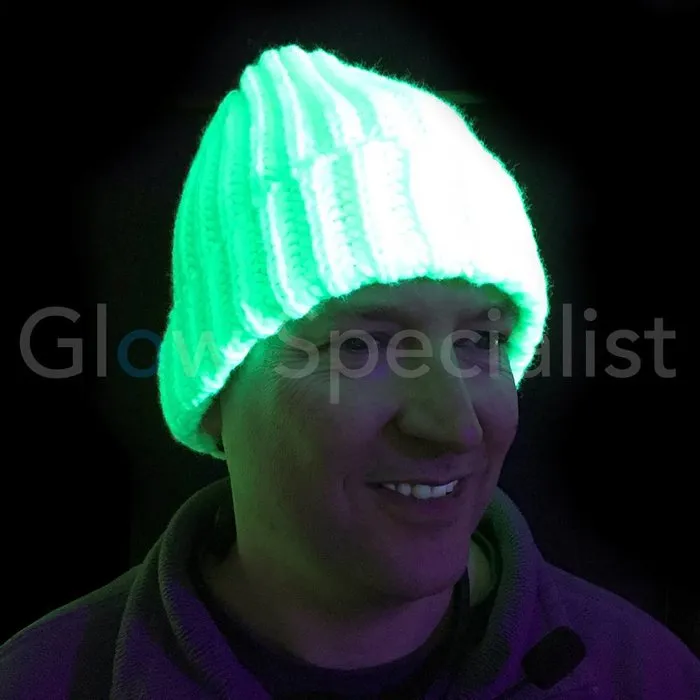 Glow Specialist UV / BLACKLIGHT KNIT NEON HAT