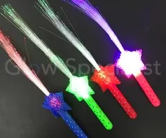 FIBER OPTIC WAND WITH STAR