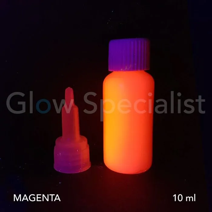 Glow Specialist UV PRINTER INKT - MAGENTA - ONZICHTBAAR