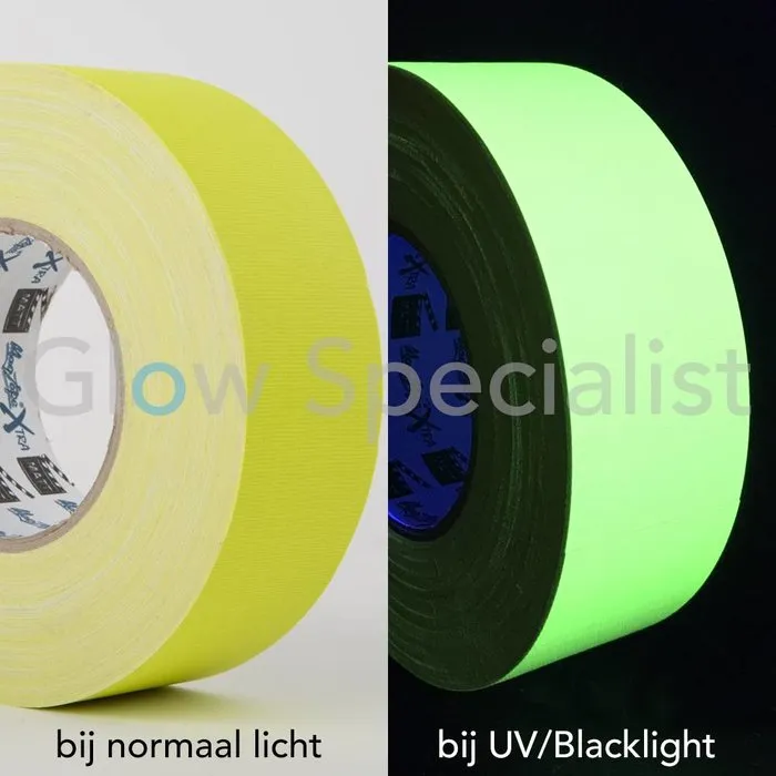 UV / BLACKLIGHT NEON TAPE - 50 MM x 50 M