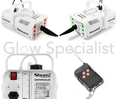 BeamZ SNEEUWMACHINE - SNOW900LED - MET 6 LEDS
