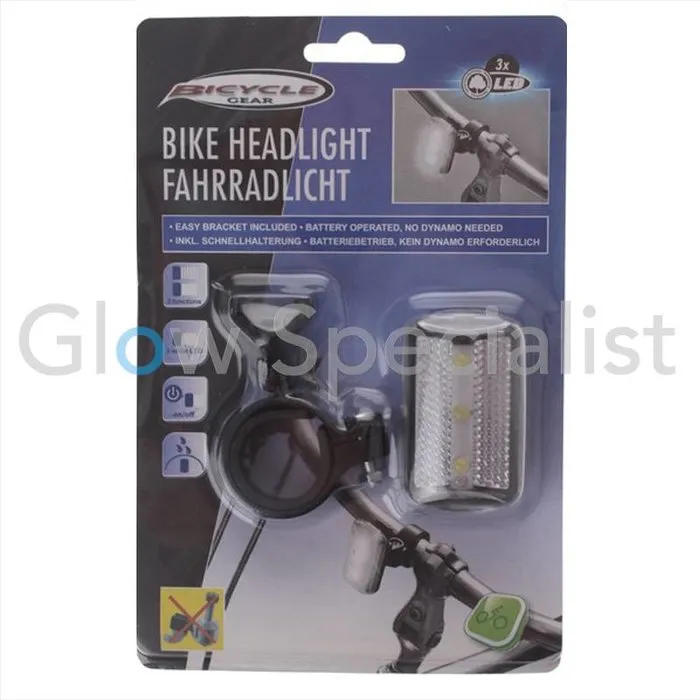 LED BIKE HEADLIGHT - 3 LED