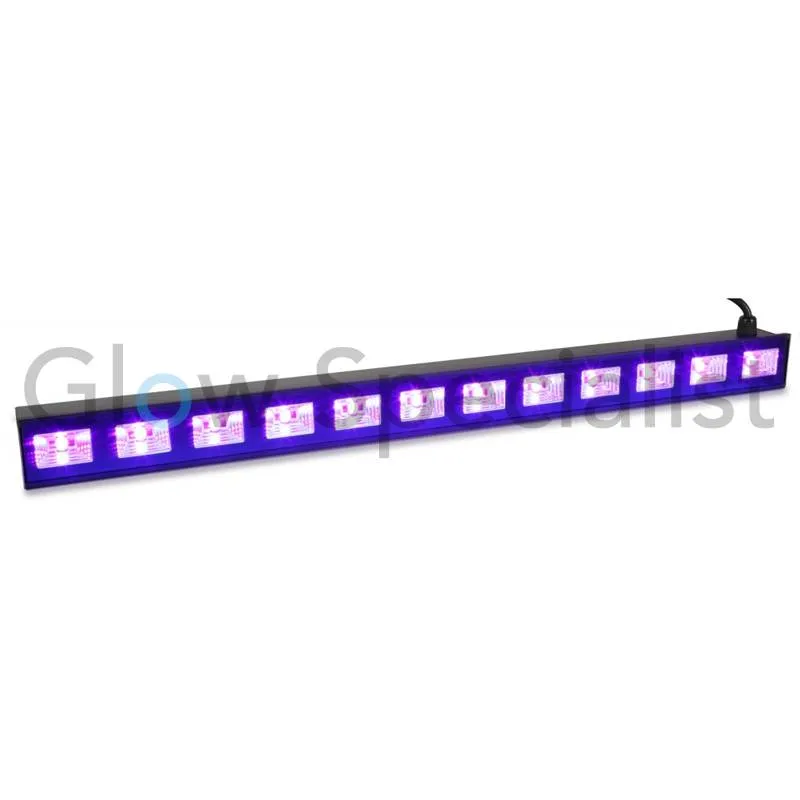 BeamZ BeamZ BUV123 – UV LED Bar 12×3W – Powerful blacklight