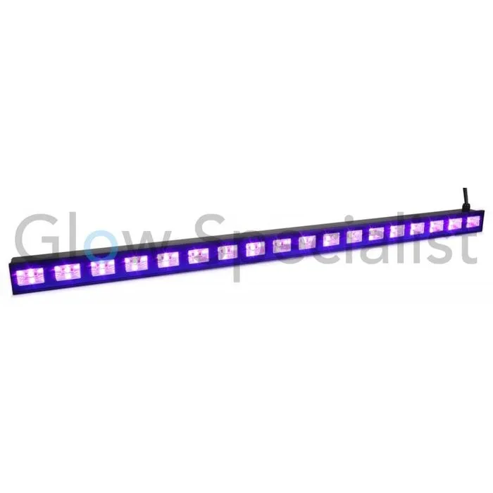 BeamZ BeamZ BUV183 – UV LED Bar 18×3W – Krachtige blacklight