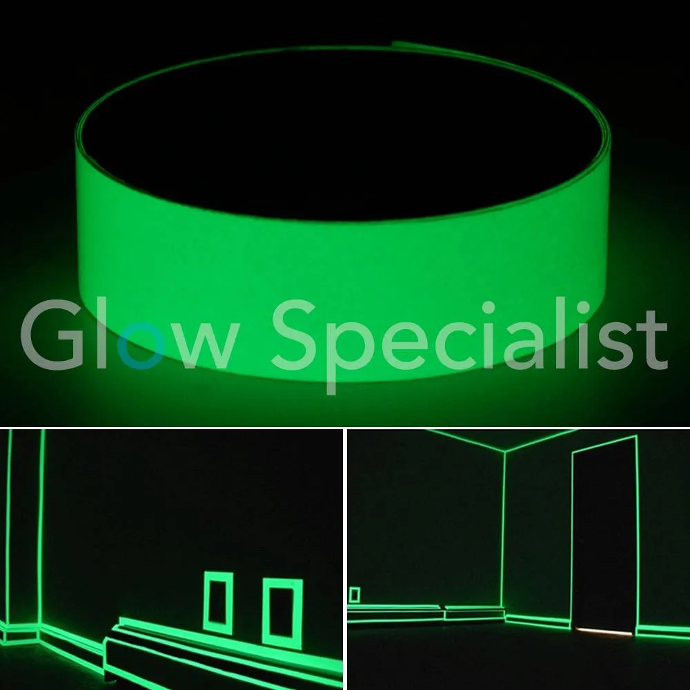 Glow in the Dark Anti‑Slip Tape – 50 mm x 10 m – Luminous Safety Tape