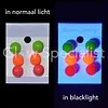 Glow Specialist UV / BLACKLIGHT NEON EARRINGS - SET OF 3 PAIR