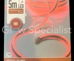 LED ROPE LIGHT - 300 LED - 5 METER - RED