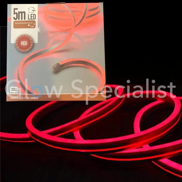 LED ROPE LIGHT - 300 LED - 5 METER - RED