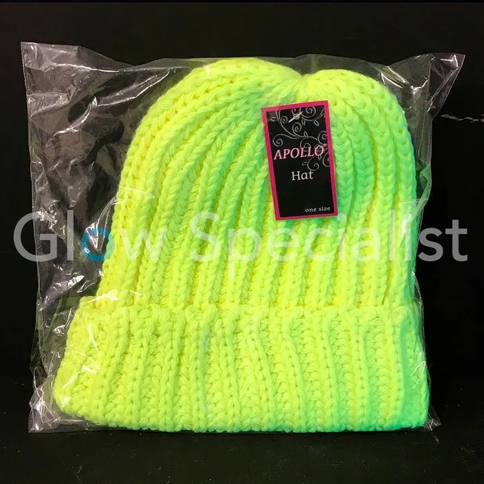 Glow Specialist UV / BLACKLIGHT KNIT NEON HAT