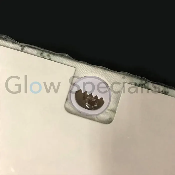 CANVASDOEKEN MET LED 30 X 30CM - SET VAN 2