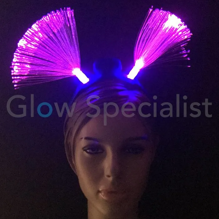LED FIBER OPTIC HEADBAND