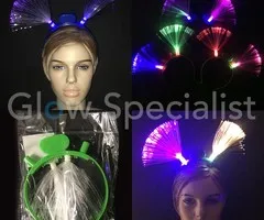 LED FIBER OPTIC HEADBAND