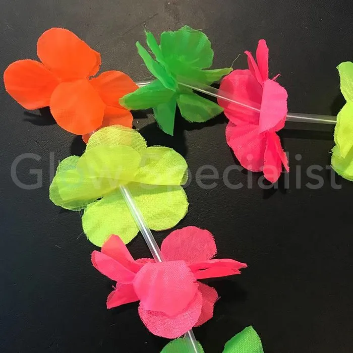 UV/BLACKLIGHT  HAWAII KRANS - MULTICOLOR - BUDGET