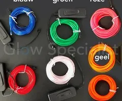 EL-WIRE  - 5 METER - WITH 3 VOLT INVERTER