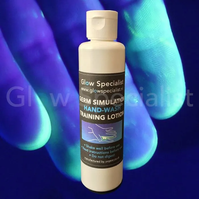 UV HAND-WASH LOTION - SET WITH 21 LED FLASHLIGHT