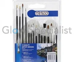 PAINTBRUSH & PALETTE - 16 PCS SET