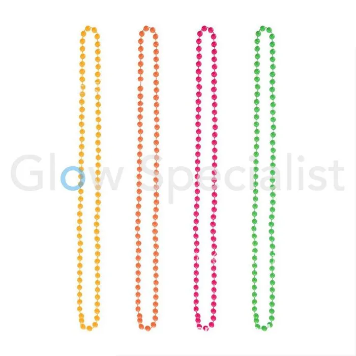 Apollo UV NEON BEAD CHAIN ​​- SET OF 4