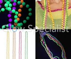 Apollo UV NEON KRALENKETTING - SET VAN 4