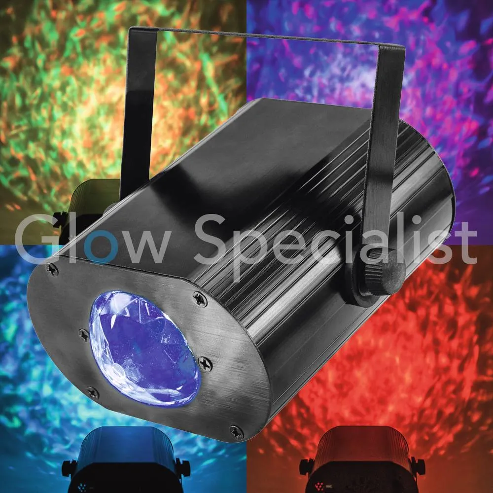 Eurolite Eurolite LED H2O TCL Water Effect – Compacte Waterprojector met RGB‑Kleurenmix & IR‑Afstandsbediening