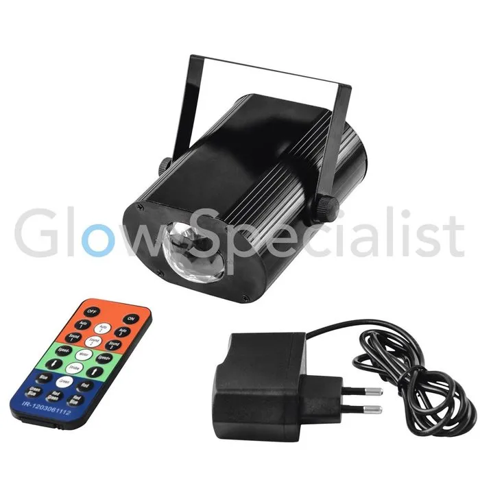 Eurolite Eurolite LED H2O TCL Water Effect – Compacte Waterprojector met RGB‑Kleurenmix & IR‑Afstandsbediening