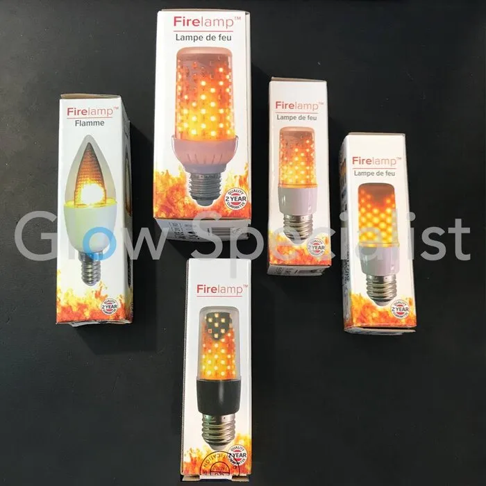 Firelamp FIRELAMP™ 3W - 300 LUMEN - E27M - 64 SMD - 1800K - HELDER