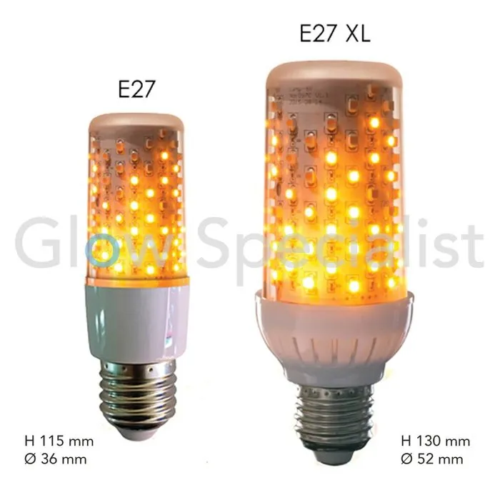 Firelamp FIRELAMP™ 4W - 465 LUMEN - E27L - 96 SMD - 1838K - CLEAR