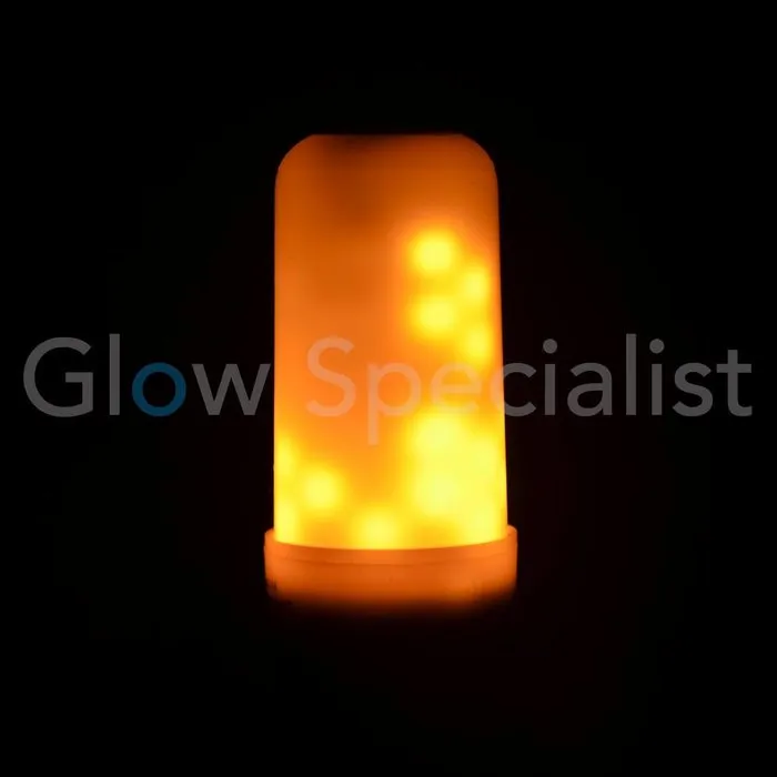 Firelamp FIRELAMP™ 3W - 300 LUMEN - E27M - 64 SMD - 1800K - CLEAR