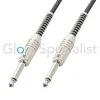 Pd Connex POWER DYNAMICS CONNEX - GUITAR CABLE 6.3 MM MONO - 6.3 mm MONO - 3 METER