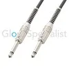 Pd Connex POWER DYNAMICS CONNEX - GUITAR CABLE 6,3 MM MONO - 6,3 MM MONO - 1,5 METER