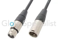 Pd Connex POWER DYNAMICS CONNEX - DMX KABEL XLR MALE - XLR FEMALE 1.5 METER