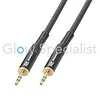 Pd Connex POWER DYNAMICS CONNEX - CABLE 3.5MM STEREO MALE - 3.5MM STEREO MALE 1.5 METER