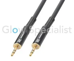 Pd Connex POWER DYNAMICS CONNEX - KABEL 3.5MM STEREO MALE - 3.5MM STEREO MALE 1.5 METER