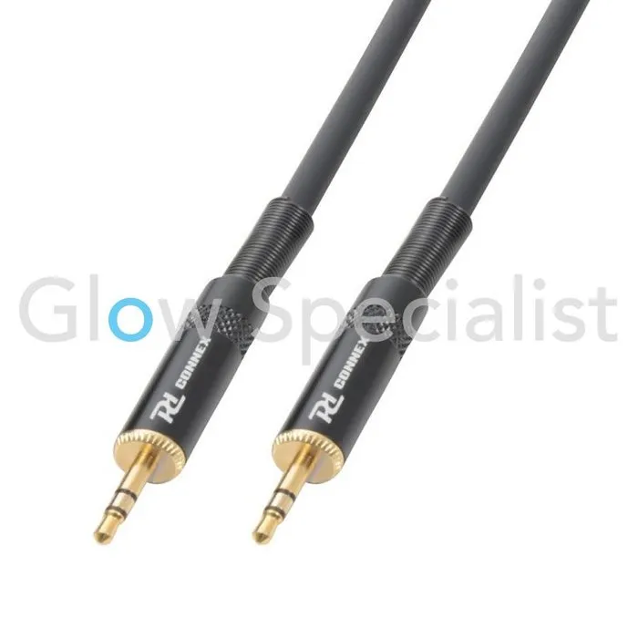 Pd Connex POWER DYNAMICS CONNEX - CABLE 3.5MM STEREO MALE - 3.5MM STEREO MALE 1.5 METER