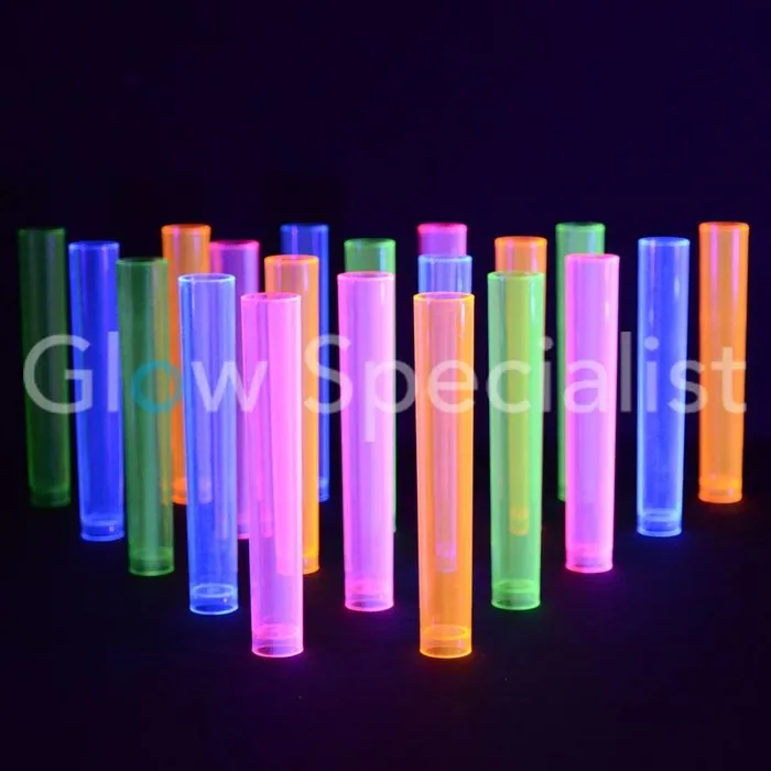 NEON TUBE SHOTS - ASSORTI - 20 STUKS